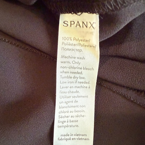 Spanx Black Perfect Length Tank in Size Large - Picture 9 of 9